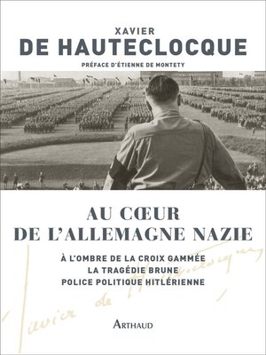 cover image of Au cœur de l'Allemagne nazie